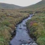 View along route, Connor Pass to Dingle
